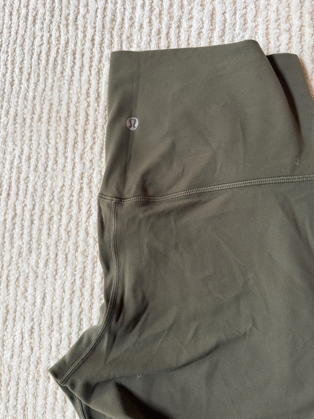 lululemon athletica Olive Green Zip Jacket & High-Waist Leggings Set - Picture 7 of 9